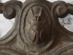 ANTİKA 1900 BAŞLARI EKSİKSİZ BRONZ FRANSIZ HOKKA