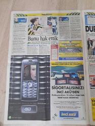 10 MAYIS 2004 PAS FOTOMAÇ GAZETESİ ŞAMPIYON FENERBAHÇE