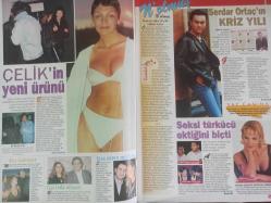 Gala Haftalık Aktüalite Sinema Tiyatro Müzik ve Magazin Dergisi - 10 Ocak 1999 - Yeşim Salkım - Şükriye Tutkun - Serdar ORtaç - Ebru Ürün - Çelik - Gül Erda-  Şafak Sezer - Tuğba Ünsal - Hilal Özdemir - Cenk Tangil - Gülşah Dilek - Songül Ülkü - Gaibang Tuçer - Metin Arolat - Mahir Çayan - Esra Önet - Arzu Ece - Hazım Körmükçü - Huysuz Virjin - Ajda PEkkan - Betük Tahincioğlu - Metin Akpınar - Harika Avcı - Abide Savaş - Aşkın Nur Yengi - Özcan Deniz - Çiğdem Derki - Salih Keçeci - Alican Ağaoğlu - Şebnem Dinçgör - Alev Demiral - Esin Yücel - Mete Vardar - Aytül Kiremitçi - Burcu Yıldır - Gülşen Işık - Hayal Davran - Murat Bengier - Ahu Atılgan - Avni Kütükoğlu - Şenay Akay - Filiz Süzer - Hilal Aslangiray - Nedret Taciroğlu - Selcan Türk - Zeynep Kasımlıoğlu - Elif Edes - Sevcan Zabit - Ayşegül Toplusoy - Seyhan Sapmaz - Uğur Güneri - Edip Akbayram - Mithat Güçlü fotoğraf ve haberi - Tam Takım Dergi