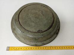 Antika Osmanlı Yazılı Tarihli Bakır Tabak