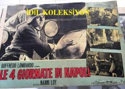 Savaş günleri, ORİJİNAL İTALYANCA SİNEMA BEZ AFİŞİ - LE 4 GIORNATE DI NAPOLI, 1962, FİLM BEZ AFİŞİ / POSTERİ - BÜYÜK BOY - ORİJİNAL - 68 X 49 cm EBADINDA - Original Turkish Big Size Movie Poster - Nanni Loy, Pasquale Festa Campanile, Massimo Franciosa, Raffaele Barbato, Charles Belmont, Regina Bianchi, Silvana Buzzanca, Enzo Cannavale, Luigi De Filippo, Antonella Della Porta, Adriana Facchetti, Pasquale Fasciano, Anna Maria Ferrero, Domenico Formato, Aldo Giuffrè, Curt Lowens, Pupella Maggio