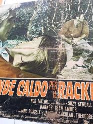 İNTİKAM, ORİJİNAL İTALYANCA SİNEMA BEZ AFİŞİ - GRANDE CALDO PER IL RACKET DELLA DROGA - Darker Than Amber, 1970, FİLM BEZ AFİŞİ / POSTERİ - BÜYÜK BOY - ORİJİNAL - 66 X 45 cm EBADINDA - Original Turkish Big Size Movie Poster - Darker Than Amber, John D. MacDonald, Ed Waters, Rod Taylor, Theodore Bikel, Suzy Kendall, Ahna Capri, William Smith, Janet MacLachlan, Robert Phillips, Jane Russell, James Booth, Oswaldo Calvo