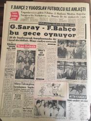 YENİ SABAH GAZETESİ   24 NİSAN 1963 YIL :25 SAYI :8663--MDO 'lara müsamaha hiyanete iştiraktır --Beş deniz subayı  nezaret altına alındı --İnönü dün Meclisi kurma fikri  Atanındı dedi ---Kayseri de As Subayların  Dövdüğü 2 Kişiden  Biri Koma Halinde --Bir Motor Battı  7 Denizci Kayıp --Dört yüz ortaokula  hoca bulunamıyor --Ama Alt Tarafı : Siyavuşgil ---Hükümet  tabipleri  kurstan  geçecek --Castro  6 ton  mamaya  karşı  21 esiri bıraktı --Brigitte  Bardol Roma da Film Çevriliyor --Şarkıcı Maria Vincent  İspanya da Film Çeviriyor --Fenerbahçe 2 Yugoslav Futbolcu  ile Anlaştı ---Galatasaray  -Fenerbahçe bu gece oynuyor --Adana -Tahran  güreş karşılaşması  bugün --