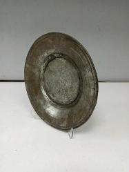 Antika Osmanlı Yeniçeri Bakır Tabak