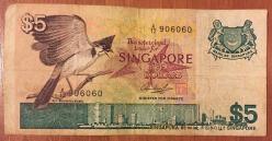 SİNGAPUR 5 DOLAR ÇOK TEMİZ HATIRA RESİMDEKİ ÜRÜN