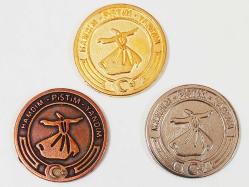 Mevlana Celaleddin-i Rumi Hatıra Madalyon 3 Adet..