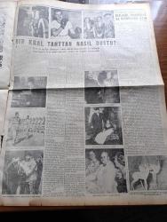 Yeni İstanbul Gazetesi - 12 Ağustos 1952 - Mustafa Nermi - İran Başbakanı Musaddık'a Fevkalade Salahiyetler Tanındı - Ürdün Kralı Tallal Tahtından İndirildi - Arjantin Cumhurbaşkanı'nın Eşi Eva Peron'un Cenaze Töreni - İngiltere Dışişleri Bakanı Eden Churchill'in Yegeniyle Evleniyor - Çanakkale Şehitleri Dün Anıldı - Etibank Garp Linyitleri Soma İşletmesi Dün Açıldı - Esir Şehrin İnsanları Yazan Nureddin Demir (Kemal Tahir) Yazı Dizisi - Hakimler Kanunu Tasarısı Hakkında Yeni Fikirler - Bergama Etnografya Müzesi Dün Açıldı - Birleşik Amerika İsrail'e Silah Satacak - İsraile Satılan Kepekler Gemiye Yükleniyor - Dünya Ticaret Rekoru 1951'de Yeni Bir Rekor Kırdı - Geiger Sayıcısı İle Bir Katil Nasıl Bulundu - Penny Ridgway Paris'in En Şık Kadını Olmaya Namzet - İngiltere'nin En Meşhur Karikatüristi Giles - Kral Faruk Tahttan Nasıl Düştü - Ronson Dünyanın En İyi Çakmağı - James Motosikletleri - Jawa Motosikletleri - Gripin