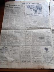 Yeni İstanbul Gazetesi - 1 Mayıs 1952 - Mustafa Nermi - Atina Görüşmeleri Bu Akşam Bitiyor - Adnan Menderes Fuat Köprülü Ve Şükrü Kanatlı Selanik'te Çok İyi Karşılandı - Bugün Bahar Bayramı - Hindiçini Mevzuunda İngiltere Fransa'ya Dün Garanti Verdi - Bulgarlar Bize Bir Nota Verdi -  Vergi Sistemimizde Mevcut Aksaklıklar Düzeltilecek - Yalancı Yazan Bedii Faik Resimleyen Turhan Selçuk Yazı Dizisi - Kerim Ömer Çağlar - Yavrukurtların Mithatpaşa Stadında Dünkü Gösterisi - 1 Mayıs Bahar Bayramı Sebebiyle Resmi Daire Ve Okullar Tatil - Selanik'te Büyük Atatürk'ün Evinde - Birleşik Amerika Harp Koleji Talebeleri Türkiye'ye Geliyor - Sanatkar Gülseren Sadak - Burç Yorumu - Bugün Beşiktaş Ve Fenerbahçe Karşılaşıyor - New York'ta Açılan Bir Türk Sergisi - Zündapp Motosikletleri - Gripin - Tempo Matador Kamyonetleri ve Otobüsleri - Mediator Radyo