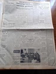 Yeni İstanbul Gazetesi - 3 Mayıs 1952 - Türk Heyeti Dün Yurda Dönmek Üzere Yunanistan'dan Ayrıldı - Süveyş Kanalında Sükunet Hakim - Amerika'da Çelik İşçileri Greve Nihayet Veriyor - Kore'ye Gidecek Değiştirme Birliğimiz - Ortaokul Ve Liselerde Dersler 31 Mayıs'ta Nihayete Erecek - Yalancı Yazan Bedii Faik Resimleyen Turhan Selçuk Yazı Dizisi - Marshall Planı Tatbikçisi Russel Dorr'un Veda Mesajı -  Yaz Aylarında Tarihi Dekorlarla Konser Verilecek - Kolera Salgını - İspanya Af Kanunu Çıkaracak - Amerika Japonya'da Asker Kullanacak - Sanatkar Gülseren Sadak - Dünya Bankası Kalkındırma Teşkilatı - Davis Kupası Tenis Maçları Türkiye İsviçre Milli Maçı Bugün Yapılıyor - Arsenal Bugün Şampiyonluk İçin Oynayacak - Kienzle Argo Taksimetreleri - Zündapp Motosikletleri - Normag Traktör - Çapamarka - Nevrozin - Elhamra Terzihanesi - Erres Elektrik Süpürgesi