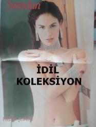 Şamdan Haftalık Aktüalite Sinema Tiyatro Müzik ve Magazin Dergisi - Aysu Baceoğlu ve Tülin Şahin Posteri - 48x60cm Boyutunda - Tek Sayfa Arkalı Önlüdür