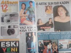 Star Life Haftalık Aktüalite Sinema Tiyatro Müzik ve Magazin Dergisi - 14 Kasım 1999 - Sevda Demircan - Saffet Sancaklı - Şebnem Ferah - Seden Gürel - Engin Ardıç - Serdar Ortaç - Selin Toktay - Demet Şener - Mustafa Sandal - Roberta - Mine Çayıroğlu - Emre Kütük - Yalçın Dümer - Helin Avşar - Ebru Güzel - Uğur Kozanoğlu - Didem Erol - Ergün Gündüz - İskender Paydaş - Mustafa Altıoklar - Teoman - Hülya yürekli - Ferhan Şensoy - Emine Ün - Gökhan Arsoy - Tuba Önal - Bendeniz - Ciguli - Esra Balamir - Metin Arolat - Hüseyin Cankurtaran - Hande Demirkol - Hakan Mutlu - Esin Kramer - Elif Kramer - Sinem Güven - Müge Karamızrak - Neslihan Kozanoğlu - İlkay Tuna - Özlem Tekin - Elif Germiyangil - Dilara Yetişen - Nurşah Okay - İlgi Gövsa - Zehra Altıntaş - Ersoy Çetin - Neslihan Yargıcı - Nazan Şoray - Ayşegül Cinisli - Ella Mengi - Selin Toktay fotoğraf ve haberi - Tam Takım Dergi