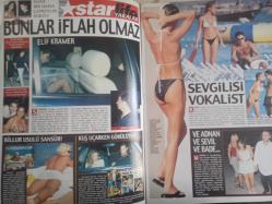 Star Life Haftalık Aktüalite Sinema Tiyatro Müzik ve Magazin Dergisi - 22 Ağustos 1999 - Duygu Öcal - Türkan Şoray - Sedat Aloğlu - Vedat Aloğlu - Türkan Şoray - Cihan Ünal - Nurseli İdiz - Meltem Cumbul - Atıl Kutoğlu - Engin Ardıç - Müşerref Akay - Ekber Gencer - Müşerref Akay - Elif Kramer - Murat Şahin - Murat Şahin - Kenan Doğulu - Cem Öcal - Asu Emre - Ali Aktuna - Zeynep Özal - Adnan Güngör - Funda Güngör - Bedri Deren - Selin Türkoğlu - Okan Bayülgen - Harika Avcı - Şebnem Dönmez - Ebru Şallı - Didem Uzel - Ajda Pekkan - Canan Yaka - Deniz Pulaş - Arzum Onan Aslantuğ - Sinem Güven - Candan Erçetin - Zeynep Tunuslu - Cemil İpekçi - Lale Özçoban - Aslı Üstünkaya - Şebnem Çapa - Açelya - Selami Şahin - Ferda Anıl Yarkın - Özlem Savaş - Ali altay - Hakan Peker - Uğur Akdora - Selin Toktay - Didem Taslan - Neshan Mülazım - Esin Moralıoğlu fotoğraf ve haberi - Tam Takım Dergi