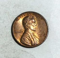 ABD 1 Cent 1974