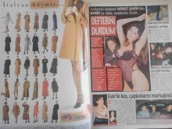 Star Life Haftalık Aktüalite Sinema Tiyatro Müzik ve Magazin Dergisi - 7 Kasım 1999 - Asuman Krause - Deniz Akkaya - Ali Dinçer - Tansa Mermerci - Ayşe Hatun Önal - Abdullah Acar - Helin Avşar - Cem Özer - Engin Ardıç - Hakan Ural - Burak Sergen - Gökben - Nil Ünal - Levent Özçoban - Zeynep Tokuş - Seda Sayan - Lale Özçoban - Serdar Ortaç - Mehmet Ali Erbil - Uğur Gürsoy - Deniz Erdoğan - Yeliz Yıldırım - Murat Şahin - Melissa Mızraklı - Esin Maraşlıoğlu - Burcu Güneş - Şebnem Ferah - Candan Erçetin - Reyhan Karaca - Teoman - Sibel İlkiz - Nil Bentürk - Ahu Tuğbay - Nadir Yelkenci - Elif Dinçer - Esra Ceyhan - Zeynep Çarmıklı - Ayça Sandıkçıoğlu - Pelin Kaynar - Feryal Gülman - Burcu Güneş - Orhan Gencebay - Didem Erol - Güler Kazmacı - Ebru Şallı fotoğraf ve haberi - Tam Takım Dergi