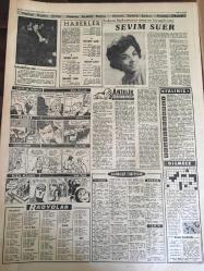 YENİ SABAH GAZETESİ  8 NİSAN 1963 YIL :25 SAYI :8647---Suriye de kanlı nümayişler oluyor --AP yurtta  Kardeşlik  Kampanyası  Açacak--Küçük ,Rumlar  Şeref  Sözünü  Tutmadı Dedi --İzmir  skandalının  dosyası  bugün  adliyeye veriliyor --Amerikalı  milyoner  eşi tarafından  kılıçlandı --Elazığ radyosu  kapatıldı ---Nisan Balığı :  Siyavuşgil --Tıp Postası  :Or.Prof.Dr Sadi Irmak --Almanya bizden  cephane  alıyor --Ankara Radyosunun  Genç  ve Kıymetli Sesi : Sevim Suer ---Sarı -Lacivertliler  Ankara dan  bir puanla  dönüyorlar :Fenerbahçe  Hacettepe 'ye  yenildi :2-1---Galatasaray  , K. Yaka dan  tek puan  alabildi :1-1--Beykoz ,Demir Spor ile  Yenişemedi --Beşiktaş ,İzmir Sporu  Mağlup Edemedi :0-0--Uludağ Kupasını Fransızlar Kazandı --Venezia Polermo  'ya 2-1 mağlup ---