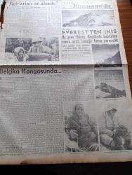 Yeni İstanbul Gazetesi - 5 Ağustos 1952 - Akdeniz Komutanlığı İçin Müzakereler Cereyan Ediyor - Florya Deniz Köşkünde Askeri İktisadi Toplantı - Kore'de Kızıl Genel Karargahı Bombalandı - İzmir'e Turist Akını - Amerika'dan Satın Alınan Hangarlar Gelmeye Başladı - Belçika'da Bir İsyan Teşebbüsü - Esir Şehrin İnsanları Yazan Nureddin Demir (Kemal Tahir) Yazı Dizisi -  İstanbul Valisi Fahreddin Kerim Gökay'a Yugoslavyaya Resmen Davet Mektubu Verildi - Başbakan Adnan Menderes'in Dünkü Temasları - Baydar Derler - Eva Peron'un Naaşını 2.000.000 Kişi Ziyaret Etti - Yunan Komünist Partisi Genel Sekreteri Nikola Zaharyadis Yargılanacak - İskenderun'dan 480 İran Yahudisi Transit Geçti - Milletlerarası Coğrafya Konferansı - Norveç Kralı Yedinci Haakon - Galata Denildiği Zaman Neleri Hatırlarız - Dünyanın En Yaşlı Ağacı General Sharman 3500 Yıllık - London Films Stüdyolarında - Peter Finch - Zündapp Motosikletleri - Fendt Dieselross Traktörleri - Moffat Amerikan Buzdolabı - Nevrozin
