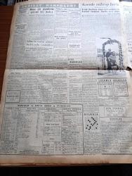 Yeni İstanbul Gazetesi - 6 Ağustos 1952 - Mustafa Nermi - Fransa Müdafaa Vekili Pleven'e Göre Amerikan Yardımı Kıyafetsiz - Türk Basın Heyeti Üsküp'te - Amerikan Filosunun Manevralarında Cumhurbaşkanı Celal Bayar ve Başbakan Adnan Menderes Bulunacak - Hac İçin Müsaade Verilecek - Milli Savunma İhtiyacı İçin 100 Milyon Lira Temin Edildi - Uludağ'daki Volfram Madeninin Çok Zengin Bir Damar Olduğu Anlaşıldı - Kore Değiştirme Birliğimiz Yarın İzmir'e Gelecek -  Esir Şehrin İnsanları Yazan Nureddin Demir (Kemal Tahir) Yazı Dizisi - İzmir Belediye Başkanı Rauf Onursal İzmir Fuarı Hakkında İzahat Verdi - Türkiye Milli Talebe Federasyonu - Sovyet Büyükelçi Andrei Gromyko Yarın Kraliçe İkinci Elizabeth'e Takdim Edilecek - Kızıl Çin'de Tampon Bölgeler - Kore'de Hava Savaşı - Kore'de Mikrop Harbi - Profesör Doktor Tevfik Sağlam - Saatte 800 Kilometre Süratle Giden Bir Tepkili Uçaktan Atlama Tecrübesi - Meşhur Rudge Bisikletleri - MWM Tulumba Grupları - Kienzle Argo Taksimetreleri - Çapamarka