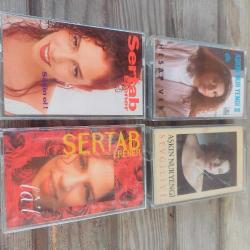 Askin Nur Yengi ,Sertab Erener 1990 lar 4 lu lot kaset