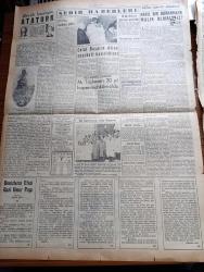 Yeni İstanbul Gazetesi - 7 Kasım 1952 -  Mustafa Nermi -Avrupa Birleşik Amerika'nın Yardımını İstemiyor - Rusya'nın Amerika'ya Borçları - Atlantik Orduları Başkomutanı Ridgway Bugün Paris'e Gidiyor - Amerika'nın Yeni Başkanı Eisenhover'in Faaliyeti - Mısır Başbakanı Necip'in Mühim Demeci - Cumhurbaşkanı Celal Bayar Başbakan Adnan Menderes'le Kabine Değişikliğini Görüştü - Büyük Kardeşim Atatürk Anlatan Makbule Atadan Yazı Dizisi - Denizlerin Efesi Gazi Umur Paşa - İşçi Sigortalarının Eyüp Dispanseri - Bedii Faik - Okyanustaki Med Ve Cezir - Kore'de Hava Çarpışmaları - 1001 Gece Masalları Ali Baba ile Kırk Haramiler Çeviren Reşad Nuri Darago Yazı Dizisi - Pamukçuluk Konferansı Sona Erdi - Aydın'da Kurulacak İplik Fabrikası - Radyolar - William Shakespeare - Güzel Bir Eski Zaman Aşkı Yazan William Saroyan Yazı Dizisi - Çöplerden Nasıl Faydanılacak - Yabancı Radyolar- Boliden İsveç Akümülatörleri - Berec Pil Ve Batarya - Gripin - Demag Cereskalleri - Prestige Düdüklü Tencereleri
