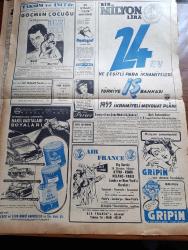 Yeni İstanbul Gazetesi - 7 Kasım 1952 -  Mustafa Nermi -Avrupa Birleşik Amerika'nın Yardımını İstemiyor - Rusya'nın Amerika'ya Borçları - Atlantik Orduları Başkomutanı Ridgway Bugün Paris'e Gidiyor - Amerika'nın Yeni Başkanı Eisenhover'in Faaliyeti - Mısır Başbakanı Necip'in Mühim Demeci - Cumhurbaşkanı Celal Bayar Başbakan Adnan Menderes'le Kabine Değişikliğini Görüştü - Büyük Kardeşim Atatürk Anlatan Makbule Atadan Yazı Dizisi - Denizlerin Efesi Gazi Umur Paşa - İşçi Sigortalarının Eyüp Dispanseri - Bedii Faik - Okyanustaki Med Ve Cezir - Kore'de Hava Çarpışmaları - 1001 Gece Masalları Ali Baba ile Kırk Haramiler Çeviren Reşad Nuri Darago Yazı Dizisi - Pamukçuluk Konferansı Sona Erdi - Aydın'da Kurulacak İplik Fabrikası - Radyolar - William Shakespeare - Güzel Bir Eski Zaman Aşkı Yazan William Saroyan Yazı Dizisi - Çöplerden Nasıl Faydanılacak - Yabancı Radyolar- Boliden İsveç Akümülatörleri - Berec Pil Ve Batarya - Gripin - Demag Cereskalleri - Prestige Düdüklü Tencereleri