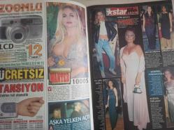 Star Life Haftalık Aktüalite Sinema Tiyatro Müzik ve Magazin Dergisi - 9 Ocak 2000 - Gülin Kirpikçioğlu - Aykut Kutluel - Başak Koçoğlu - Ebru Ürün - Şebnem Özinal - Özgür Özgülgün - Okan Bayülgen - Deniz Akkaya - Mesut Yılmaz - Siret Derman - Murat Cevahir - Şevval Sam - Özlem Ertem - Ersen Martin - Erol Eyin - Alişan - Engin Ardıç - Ralf Tezmen - Helin Avşar - Mehmet Ali Yılmaz - Safiye Soyman - Banu Alkan - Yasemin Koşal - Yusuf Day - Aysu Kayacı - Nilgün Esinli - Sertab Erener - Şebnem Çapa - Müberra Yorgancıoğlu - Ayşegül Toplusoy - Hande Demirkol - Önder Bekensir - Sergen Yalçın - Harika Avcı - Serhan Sert - Öykü Güzel - Gizem Özdilli - Deni Gülcan - Ece Uslu - Cem Baba - Beyazıt Öztürk - Ebru Destan fotoğraf ve haberi - Tam Takım Dergi