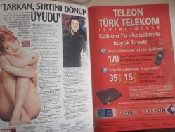 Star Life Haftalık Aktüalite Sinema Tiyatro Müzik ve Magazin Dergisi - 27 Şubat 2000 - Tuğba Özay - Emrah - Billur Kalkavan - İbrahim Erkal - Faik Ergin - Berke Hürcan - Emine Ün - Mithat Can - Deniz Akkaya - Teoman - Reha Muhtar - Şafak Karaman - Metin Tekin - Sanem Çelik - Mine Çayıroğlu - Ebru Güzel - Mehmet Karaaslan - Helin Avşar - Özlem Yıldız - Engin Ardıç - Şenay Akay - Gülşen Işık - Nilgün Özköseoğlu - Esin Demirören - Gülsen Erberk - Neşe Erberk - Semiramis Pekkan - Yasemin Koşal - Cem Ceminay - Savaş Karakaş - Ece Uslu - Tülin Şahin - Mehmet Şumnu - Burcu Çağrı - Feray Kavrar - Buğra Özçetin - Şenay Akay - Buğra Özçetin - Selin Boronkay - Melissa Düğen - Ünver Oral - Didem Öner - Nermin Tuncer - Savaş Kalafat fotoğraf ve haberi - Tam Takım Dergi