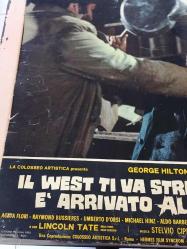 Batı Sana Dar Gelecek Arkadaş, ORİJİNAL İTALYANCA WESTERN SİNEMA BEZ AFİŞİ - Il west ti va stretto amico... è' arrivato alleluja, 1972, FİLM BEZ AFİŞİ / POSTERİ - BÜYÜK BOY - ORİJİNAL - 66 X 45 cm EBADINDA - Original Turkish Big Size Movie Poster -  Giuliano Carnimeo, Tito CarpiIngo Hermes, Giovanni Simonelli, George Hilton, Agata Flori, Raymond Bussières, Umberto D'Orsi, Michael Hinz, Aldo Barberito, Roberto Camardiel, Paolo Gozlino, Riccardo Garrone, Lincoln Tate, Renato Baldini, Nello Pazzafini, Peter Berling, Martial Bresson, Adriana Facchetti, Mara Krupp, Lars Bloch, Fortunato Arena, Luigi Antonio Guerra, Gianni Pulone, Paolo Magalotti