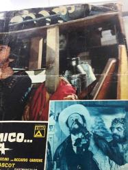 Batı Sana Dar Gelecek Arkadaş, ORİJİNAL İTALYANCA WESTERN SİNEMA BEZ AFİŞİ - Il west ti va stretto amico... è' arrivato alleluja, 1972, FİLM BEZ AFİŞİ / POSTERİ - BÜYÜK BOY - ORİJİNAL - 66 X 45 cm EBADINDA - Original Turkish Big Size Movie Poster -  Giuliano Carnimeo, Tito CarpiIngo Hermes, Giovanni Simonelli, George Hilton, Agata Flori, Raymond Bussières, Umberto D'Orsi, Michael Hinz, Aldo Barberito, Roberto Camardiel, Paolo Gozlino, Riccardo Garrone, Lincoln Tate, Renato Baldini, Nello Pazzafini, Peter Berling, Martial Bresson, Adriana Facchetti, Mara Krupp, Lars Bloch, Fortunato Arena, Luigi Antonio Guerra, Gianni Pulone, Paolo Magalotti
