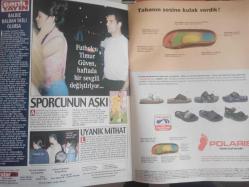 Star Life Haftalık Aktüalite Sinema Tiyatro Müzik ve Magazin Dergisi - 25 Haziran 2000 - Yeliz Yeşilmen - Ozan Şer - Nilüfer Gündüz - Mehmet ali Erbil - Nergis Kumbasar - Esin Moralıoğlu - Yurdal Sert - Esra Eron - Fatma Yaman - Hatice Danacı - Mehmet Söğütoğlu - Ece Erken - Beyazıt Öztürk - Helin Avşar - Ralf Tezman - Emre Kütük - Uğur Tan - Sabi Totah - Engin Ardıç - Nurşah Okay - Mustafa Bakırcıoğlu - Ertuğrul Toplusoy - Önder Fırat - Sezen Aksu - Hülya Yürekli - Jessica Campbell - Tayfun Bozkuş - Cedric Türk - Teoman Demir - Ceyla Şahnabaz - Kerem Mardin - Burcu Çağrı - Serdar Ortaç - Didem Erol - Candan Erçetin - Zeynep Tunuslu - Ebru Yıldırımakın - Sevda Demircan - Nevda Yılmaz - Şeniz Bengiler - Feryal Gülman - Meral Gökçaylı - Timur Güven - Mithat Can fotoğraf ve haberi - Tam Takım Dergi