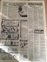 YENİ SABAH GAZETESİ   18 HAZİRAN 1962 YIL :25 SAYI :8355--Bakanlıkların taksimi ihtilafa sebep  oluyor --AP Grubu Yarın 65 Lerin Takririni  Görüşecek --Cavit Oral da istifa etti --14 ler  Parti kurup  iktidarı  almağa çalışacaklar --Kızına göz diken aşığını vurdu ,kocasını kovaladı --Taşlıtarla  :Kıyıdan  su yerine  petrol çıktı --Kaçıncı  Hamlet Bu ? :Siyavuşgil --Judy Garland  :Hayattan Korkmuyorum --Dünya Kupası  Sona Erdi ve Brezilya Şampiyon --Toledo Kafilesi  Dün Ümitsiz  Gitti --Beşiktaş : 1 Feriköy :0--PTT Şekerhilali  2-1 mağlup etti --Gayesiz  maç  :K.Paşa  A.Orduyu 1-0--yendi --Cezayir de  uzlaşma ihtimalleri  belirdi --Topçuoğlu  Ordu Siyasetten Çekilmelidir --