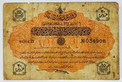 Osmanlı Kağıt 20 Kuruş S. V. Mehmet Reşat Dönemi ((1332))