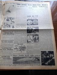 Yeni İstanbul Gazetesi - 18 Aralık 1952 - Mürebbiye Yazan Hüseyin Rahmi Gürpınar Yazı Dizisi - Amerika'nın Yeni Cumhurbaşkanı Eisenhower Mac Arthur'le Dün Görüştü - Müslüman Kongresi - Anayasaya Dair Teklif Komisyona İade Edildi - Daha Beyaz Ve Lezzetli Ekmek - Süper Mürşid Necip Fazıl Kısakürek Yeniden Bir Mahkumiyete Uğradı - Bulgaristan'dan Gelen Mayınlar - Büyük Kardeşim Atatürk Anlatan Makbule Atadan Yazı Dizisi - Mediha Berkes - Denizlerin Efesi Gazi Umur Paşa Yazan Tevfik İnci Yazı Dizisi - Fenerbahçe İzmir'de İki Maç Yapacak -  Beyoğlu Kız Lisesi - Mevlana Celaleddin Rumi İçin Yapılan Anma Töreni - Ürdün'de İsrail Radyosu Umumi Yerlerde Yasak Edildi - Modern Noel Baba - Şevket Demiral - Zekai Komşuoğlu - Tiyatro Kronikleri - Metin Bara - Ecnebi Karikatürü - Diana Yazı Makinesi - Puro Tuvalet Sabunları - Sheaffer's Dolma Kalemleri - Gripin - Pertev Krem
