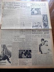 Yeni İstanbul Gazetesi - 16 Aralık 1952 - Mürebbiye Yazan Hüseyin Rahmi Gürpınar Yazı Dizisi - Tunus'ta Fransızların Islahat Teklifi Kabul Edildi - Noel Baba'nın NATO Karargahına Yaptığı Ziyaret - Halkevleri Ve Resmi İlanlara Dair Sözlü Sorular Görüşüldü - Kızıllar Noel'den Daha Önce Seul'e Gireceklerlermiş - Cumhurbaşkanı Celal Bayar'a Suikast Yapan Celal İyioğlu - Fuat Köprülü - Eisenhower Mac Arthur Mülakatı - Büyük Kardeşim Atatürk Anlatan Makbule Atadan Yazı Dizisi - Denizlerin Efesi Gazi Umur Paşa Yazan Tevfik İnci Yazı Dizisi - Kanuni Esasi'nin İlanı - Arkeoloji Müzesi - Meşhur Amerikan Yıldızı Ginger Rogers - Japonya Birleşmiş Milletler Teşkilatına Girmiyor - Sudan'da Kapatılan Solcu Mecmua - Eskişehir'de Devlet Demir Yolları İşçileri Bir Federasyon Kurdular - Şehir Orkestrasının Pazar Konserleri - Tarihte Osmanlı Devleti İle Mısır Arasındaki Münasebet - Volvo Kamyonları - Çapamarka -