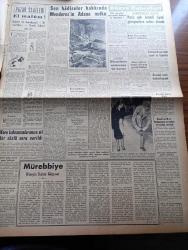 Yeni İstanbul Gazetesi - 7 Aralık 1952 - Mürebbiye Yazan Hüseyin Rahmi Gürpınar Yazı Dizisi - Metin Toker Paris'ten Telsizle Bildiriyor Türk Yunan Yakınlaşması - Başkan Eisenhower Amerika'ya Dönüyor - Alman Barış Antlaşması Tasdik Edildi - Suikastçılar Grubu İstanbul'da Bir Merkezden Mi İdare Ediliyor - Son Hadiseler Hakkında Adnan Menderes'in Adana Nutku - İran Sabık Başbakanı Razmara'nın Katili Kaşani'nin Elini Öpüyor - Büyük Kardeşim Atatürk Anlatan Makbule Atadan Yazı Dizisi - Denizlerin Efesi Gazi Umur Paşa Yazan Tevfik İnci - Maç Biletlerinin Satışında Yeni Esaslar Tesbit Edildi - Alman Polisleri Sovyet Üniforması Giymek İstemiyor - Everest Gene Fethedilemedi - Namık Kemal - 1001 Gece Masalları Sihirli Kandil Çeviren Reşad Nuri Darago Yazı Dizisi - Moda - Beşiktaş Etnikos'u 2 0 Yendi - Japonya'nın En Meşhur Karikatüristi Shimizu - Galatasaray - Volvo Traktör - Luxor Radyo - Gripin