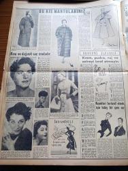Yeni İstanbul Gazetesi - 7 Aralık 1952 - Mürebbiye Yazan Hüseyin Rahmi Gürpınar Yazı Dizisi - Metin Toker Paris'ten Telsizle Bildiriyor Türk Yunan Yakınlaşması - Başkan Eisenhower Amerika'ya Dönüyor - Alman Barış Antlaşması Tasdik Edildi - Suikastçılar Grubu İstanbul'da Bir Merkezden Mi İdare Ediliyor - Son Hadiseler Hakkında Adnan Menderes'in Adana Nutku - İran Sabık Başbakanı Razmara'nın Katili Kaşani'nin Elini Öpüyor - Büyük Kardeşim Atatürk Anlatan Makbule Atadan Yazı Dizisi - Denizlerin Efesi Gazi Umur Paşa Yazan Tevfik İnci - Maç Biletlerinin Satışında Yeni Esaslar Tesbit Edildi - Alman Polisleri Sovyet Üniforması Giymek İstemiyor - Everest Gene Fethedilemedi - Namık Kemal - 1001 Gece Masalları Sihirli Kandil Çeviren Reşad Nuri Darago Yazı Dizisi - Moda - Beşiktaş Etnikos'u 2 0 Yendi - Japonya'nın En Meşhur Karikatüristi Shimizu - Galatasaray - Volvo Traktör - Luxor Radyo - Gripin