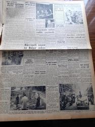 Yeni İstanbul Gazetesi - 3 Kasım 1952 - Mustafa Nermi - Dünya Amerika'da Seçimleri Bekliyor - NATO'nun Akdeniz Manevrası - Kızıl Bulgarlar Hudut Karakolumuza Çirkin Bir Tecavüzde Bulundular - Cumhurbaşkanı Celal Bayar'ın Açış Nutku Geniş Akisler Uyandırdı - General Necip Arapların Önderliğini Mi Yapıyor - Denizlerin Efesi Gazi Umur Paşa Yazan Tevfik İnci - Büyük Kardeşim Atatürk 3 Anlatan Makbule Atadan Yazı Dizisi - Anayasa'da Mühim Tadilat Yapılacak - Amerikan Askerlerini Kore'den Çekmeli Mi - Bursa Yalova Yolu 20 Km. Kısalıyor - Ankara Üniversitesi Yeni Ders Yılına Girdi - 1001 Gece Masalları Ali Baba ile Kırk Haramiler Çeviren Reşad Nuri Darago Yazı Dizisi - Ankara İstanbul Radyosu Programı - Donanma NATO Üyelerinin En Kuvvetli Silahıdır - Galatasaray Panathinaikos'a Dün 5 2 Yenildi - Ankara Takımı Şampiyon Oldu - Marguerite Higgins'in Mektupları - Cumhurbaşkanlığı Kupası - Anker Dikiş Nakış Makineleri - Nevrozin - Fendt Dieselross Traktörleri