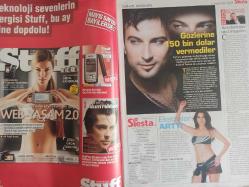 Siesta Haftalık Aktüalite Sinema Tiyatro Müzik ve Magazin Dergisi - 13 Mayıs 2007 - Simge Tertemiz - Okan Bayülgen - Gül gölge - Barış Kocaoğlu - Tarkan - İbrahim Tatlıses - Aysu Baceoğlu - Gül Gölge - Okan Bayülgen - Vildan Atasever - Tamer Karadağlı - Arzu Balkan - Irmak Ünal - Okan Bayülgen - Ata Demirer - Sema Şimşek - Deniz Akkaya - Aleko Promodis - Sema Şimşek - Yavuz Bingöl - Burcu Kara - Özcan Deniz - Kadir Doğulu - Hande Yener - Tuğba Özay - Medyum Memiş - Hülya Avşar - Aysun Kayacı - Fazıl Say - Hande Ataizi - Fazıl Say - Deniz Akel - Cem Boyner - Murat Dedeman - Eda Taşpınar - Neşe Şafak - Bilgün Dereli - Aslı Çifkurt - Şebnem Çapa - Yeşim Salkım - Ahmet Çolakoğlu - Tülay Alparslan - Nil Karaibrahimgil - Hilal Cebeci fotoğraf ve haberi - Tam Takım Dergi