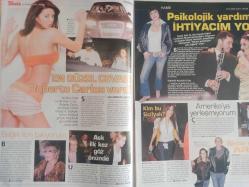 Siesta Haftalık Aktüalite Sinema Tiyatro Müzik ve Magazin Dergisi - 25 Kasım 2007 - Dilek Çelik - Hüsnü Şenlendirici - Ebru Şallı - Barış Kocaoğlu - Irmak Ünal - Cihan Ünal - Türkan Şoray - Hande Ataizi - Serdar Ortaç - Helin Avşar - Banu Zorlu - Metin Özülkü - Gamze Özçelik - Levent Süren - Tatiana Marinescu - Pınar Çınar - Ebru Polat - Sema Çelebi - İbrahim Tatlıses - Deniz Seki - Hüsnü Şenlendirici - Kerem Alışık - Çağla Şikel - Emre Altuğ - Leonardo Di Caprio - Emre Kütük - Bade İşçil  - Şenol İpek - Simge Tertemiz - Erol Günaydın - Abdullah Şahin - Levent Kırca - Cem Yılmaz - İlyas Salman - Demet Akalın - Murat Boz - Derin Mermerci - Gülay Eralp - Özlem Önal - Tuba Ünsal fotoğraf ve haberi - Tam Takım Dergi