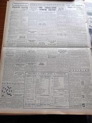 Yeni İstanbul Gazetesi - 16 Nisan 1953 - Fuat Köprülü Dulles İle Paris'te Görüşecek - Ferid Melen - Emlak Bankası Kredileri Yüzünden Çıkan Tartışma - Cumhurbaşkanı Celal Bayar Dün Güney İllerine Hareket Etti - Arjantin Cumhurbaşkanı Peron'a Suikast Teşebbüsü - Fahrettin Kerim Gökay Filadelfiya'da Klakson Yasağı Tavsiye Etmiyor - Beşiktaş Takımı Viyana'ya Gidiyor -  Küçük İnsanlar Yazan Faik Baysal Yazı Dizisi - Pendik'teki Bakteriyoloji Enstitüsünün Mazhariyeti - Doktor Muzaffer Bekman - Lanetli Mahalle Yazan Mehmet Davaz Yazı Dizisi - Hasan Polatkan'ın Açtırdığı Krediler Mevzuu Dünkü Mecliste Görüşüldü - Orhan Veli Kanık'ı Anma Töreni - Pakistan'ın Milli Şair Ve Filozofu Muhammed İkbal İçin Tören - Hikaye Piyanist Yanıldı Yazan Turgut Fuat Yazı Dizisi - Fethi Turfan - Büyük Röportaj Serisi İslam Memleketleri Yazan Fikret Adil Yazı Dizisi - Bir Kadın Gazeteci Hollywood Dedikodularını Açığa Vurdu - Stanley Baker - Virginia Mckenna - Radyolin Diş Macunu - Gripin