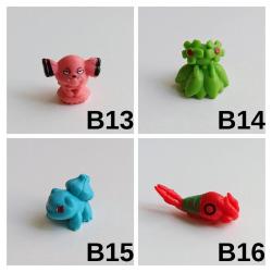 Pokemon Mini Figürler -  Adet Fiyatıdır