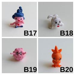 Pokemon Mini Figürler -  Adet Fiyatıdır