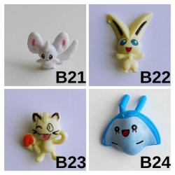 Pokemon Mini Figürler -  Adet Fiyatıdır