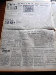 Yeni İstanbul Gazetesi - 2  Mart 1953 - Anayasa Buhranı - Üçüncü Adnan Menderes Kabinesinin Kurulması Mümkün Görülmüyor - Kar Ankara Eskişehir Yolunu Kapattı - Kore'deki Türk Topçu Birliği Birinci Oldu - Mısır'da Bir Komünist Teşkilatı - Yunan Yugoslav Ticari Anlaşması - Sovyet Rusya'nın İsrail Elçilik Erkanı Şehrimizde - Küçük İnsanlar Yazan Faik Baysal Yazı Dizisi - Büyük Kardeşim Atatürk Anlatan Makbule Atadan Yazı Dizisi - Gıyas Akdeniz - Belediyenin Ucuz Lokantası -  Lanetli Mahalle Yazan Mehmet Davaz Yazı Dizisi - Beyoğlu Neve Şalom Sinagogunda Yeni Hahambaşı İçin Merasim - Sırtüstü Yüzme Dünya Rekorunu Dick Thomas Rekor Kırdı - Kore Hakkında Mühim Bir Yazı - Beşiktaş Ankara Garnizon Takımını 5 3 Mağlup Etti - Kerim Ömer Çağlar - İstanbul Belediyesi Şehir Tiyatrosu - Taç Giyme Töreninde Mayo Defilesi - Arı Gibi Çalışan Memleket İsrail - Ayfer Sakarya - Deniz Sabotaj Kralı - Gripin - Hoover Çamaşır Makinesi