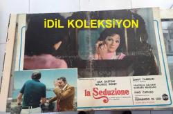 Günah Ortakları, ORİJİNAL İTALYANCA SİNEMA BEZ AFİŞİ - La seduzione, 1973, FİLM BEZ AFİŞİ / POSTERİ - BÜYÜK BOY - ORİJİNAL - 66 X 45 cm EBADINDA - Original Turkish Big Size Movie Poster -  Fernando Di Leo, Lisa Gastoni, Maurice Ronet, Jenny Tamburi, Graziella Galvani, Barbara Marzano, Rosario Bonaventura, Giorgio Dolfin, Luigi Antonio Guerra, Pino Caruso