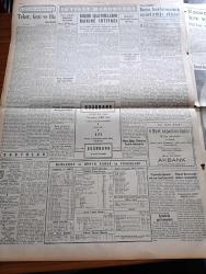 Yeni İstanbul Gazetesi - 4 Mart 1953 - Mustafa Nermi - İran'da Tudeh'ciler Parlamento Binasına Hücum Ettiler - İran'ın Tehlikeli Durumu - Başbakan Adnan Menderes'in 3. Basın Toplantısı - Malatya'da Ahmet Emin Yalman'a Yapılan Suikast Hadisesi - Necip Fazıl Kısakürek - Hüseyin Üzmez - Cevat Rıfat - Turistlerin Ayasofya Müzesi Ziyareti - Hasan Fehmi Ustaoğlu'nun Zafer Gazetesi Aleyhine Açtığı Dava - Büyük Kardeşim Atatürk Anlatan Makbule Atadan Yazı Dizisi - Küçük İnsanlar Yazan Faik Baysal Yazı Dizisi - Vali Fahrettin Kerim Gökay Amerika'ya Davet Edildi - Lanetli Mahalle Yazan Mehmet Davaz Yazı Dizisi - Atom Silahları Kullanacak Özel Birlikler - Stalin'in Gayesi Ve Maksadı Nedir - Doğubank - İstanbul Şehir Tiyatroları Programı - Memleket Ve Dünya Borsa Ve Piyasaları - İsrail Mektupları 2 Yazan Mirza Gökgöl - Amerikalı Opera Yıldızı Bir Zenci Lenora Lafayette - Çapamarka - Dermojen - Minerva Dikiş Makinesi - Gripin - Puch Motosikletleri - Türkiye İş Bankası