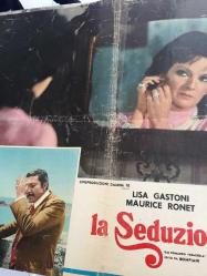 Günah Ortakları, ORİJİNAL İTALYANCA SİNEMA BEZ AFİŞİ - La seduzione, 1973, FİLM BEZ AFİŞİ / POSTERİ - BÜYÜK BOY - ORİJİNAL - 66 X 45 cm EBADINDA - Original Turkish Big Size Movie Poster -  Fernando Di Leo, Lisa Gastoni, Maurice Ronet, Jenny Tamburi, Graziella Galvani, Barbara Marzano, Rosario Bonaventura, Giorgio Dolfin, Luigi Antonio Guerra, Pino Caruso