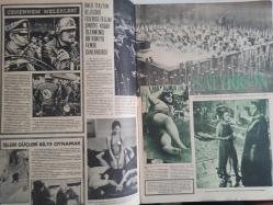 Pazar Ekstra Haftalık Aktüalite Sinema Tiyatro Müzik ve Magazin Dergisi - 13 Nisan 1969 - Çin Falı - Bulmaca - Ne Var Ne Yok - Dilek Herkeli - Ruj Lekeleri - Claudia Cardinale - Dünyanın En Küçük Fotoğraf Makinesi - Federico Fellini - Cehennem Melekleri - İşleri Güçleri Bilye Oynamak - Satyricon - İdeal Kadın Yaratıldı - Kırık Kalp - Kanun Namına - Türkan Şoray Boğulma Tehlikesi Geçildi - Ayhan Işık Yabancı Dil Öğreniyor - Mine Mutlu Evlenmiyeceğim Diyor - Sevda Ferdağ'ın Başı Dertte - Tunç Oral'da Film Şirketi Kuruyor - Bunları Biliyor Musunuz? - 1969'un Aksesuarı - Sevilen Bir İnsan Mısınız? - Adresi Biliyorsun - Şaka fotoğraf ve haberi - Tam Takım Dergi
