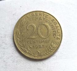 Fransa 20 Centimes 1983