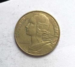 Fransa 20 Centimes 1983