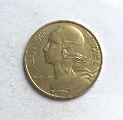 Fransa 20 Centimes 1987